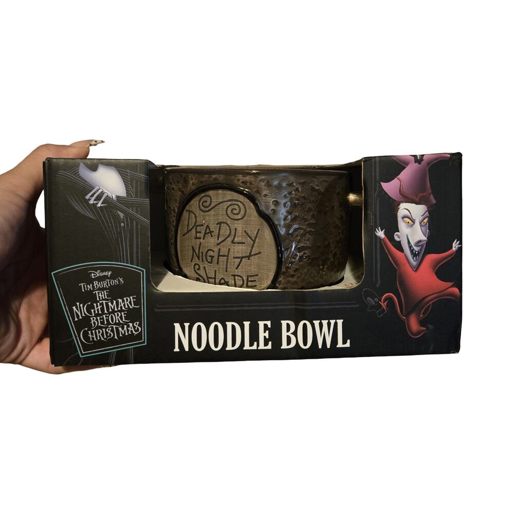 Disney The Nightmare Before Christmas Deadly Nightshade Noodle Bowl